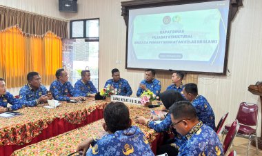 Lapas Kelas IIB Slawi Gelar Rapat Dinas Bahas Persiapan Kunjungan Dirjen Pemasyarakatan